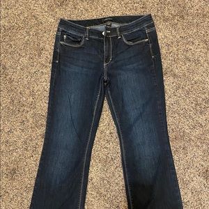 WHBM boot leg jeans